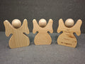 Personalisierter Schutzengel aus Holz | Geschenk zur Taufe & Geburt