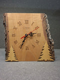 Wanduhr Schwarzwald Natur aus Holz | Handgefertigt
