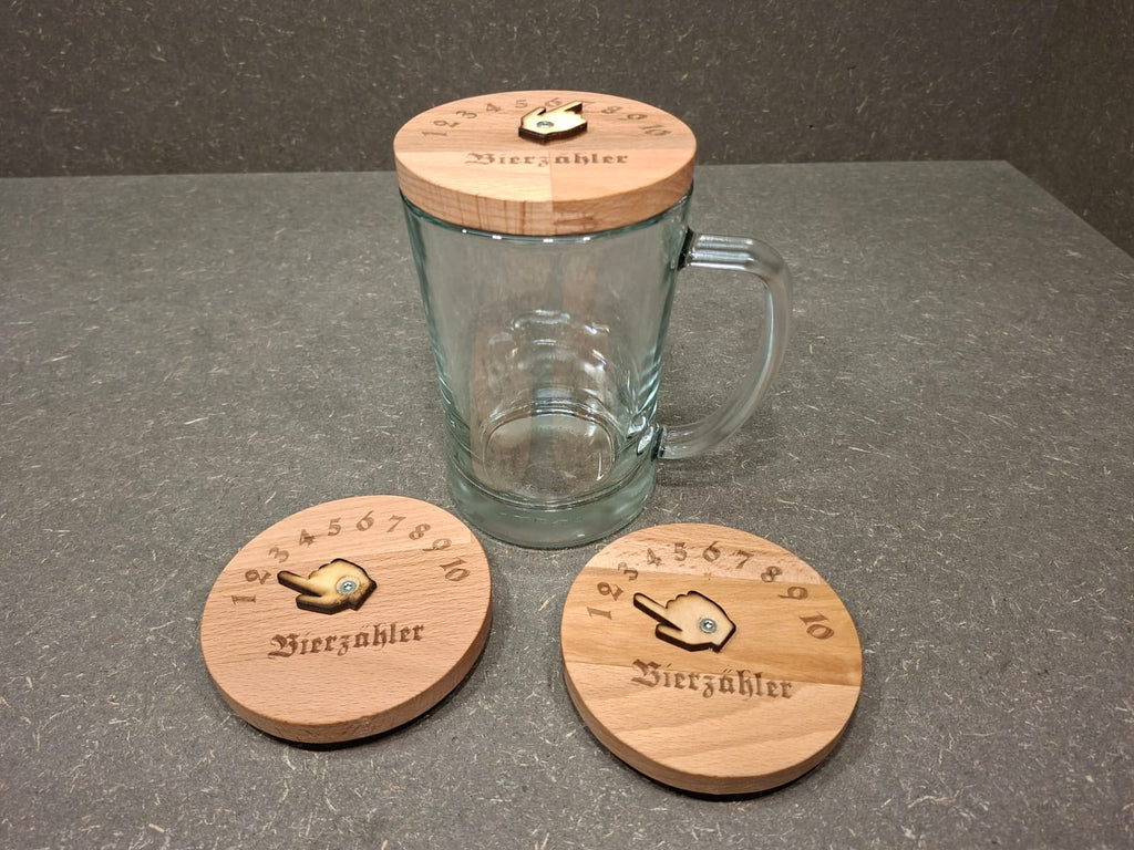 Bierzähler aus Holz