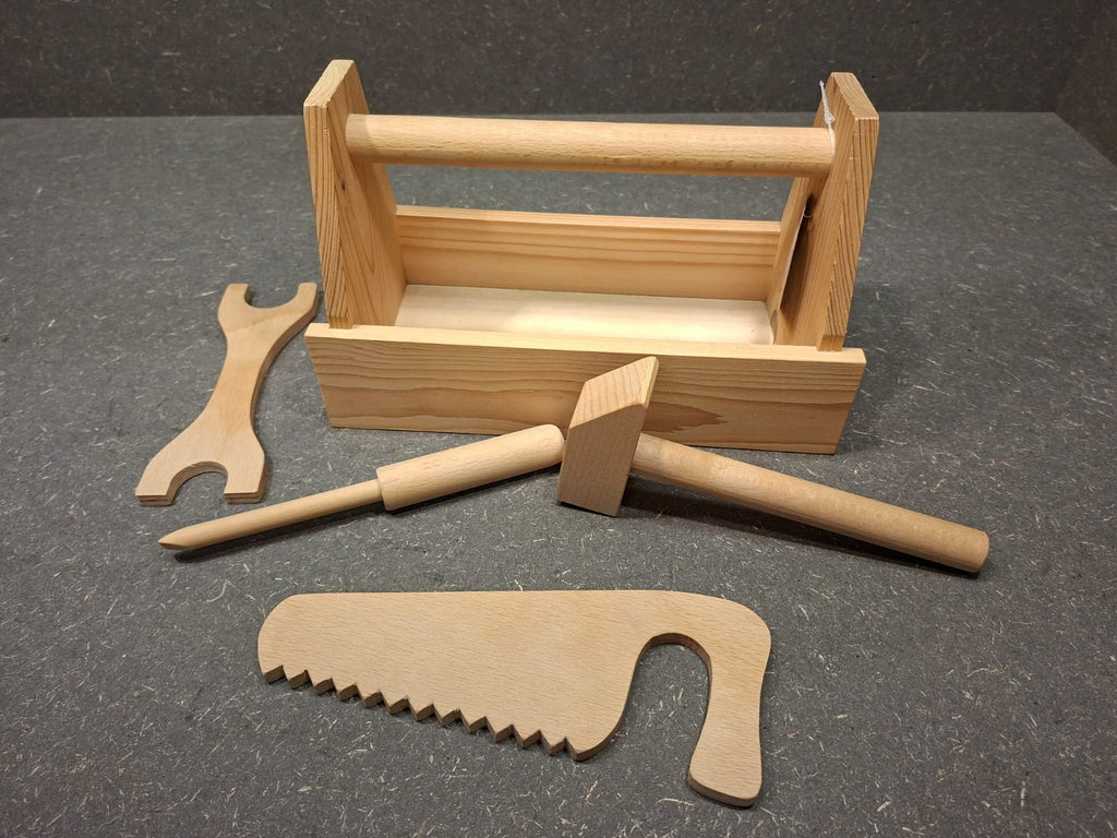 Werkzeugkiste aus Holz
